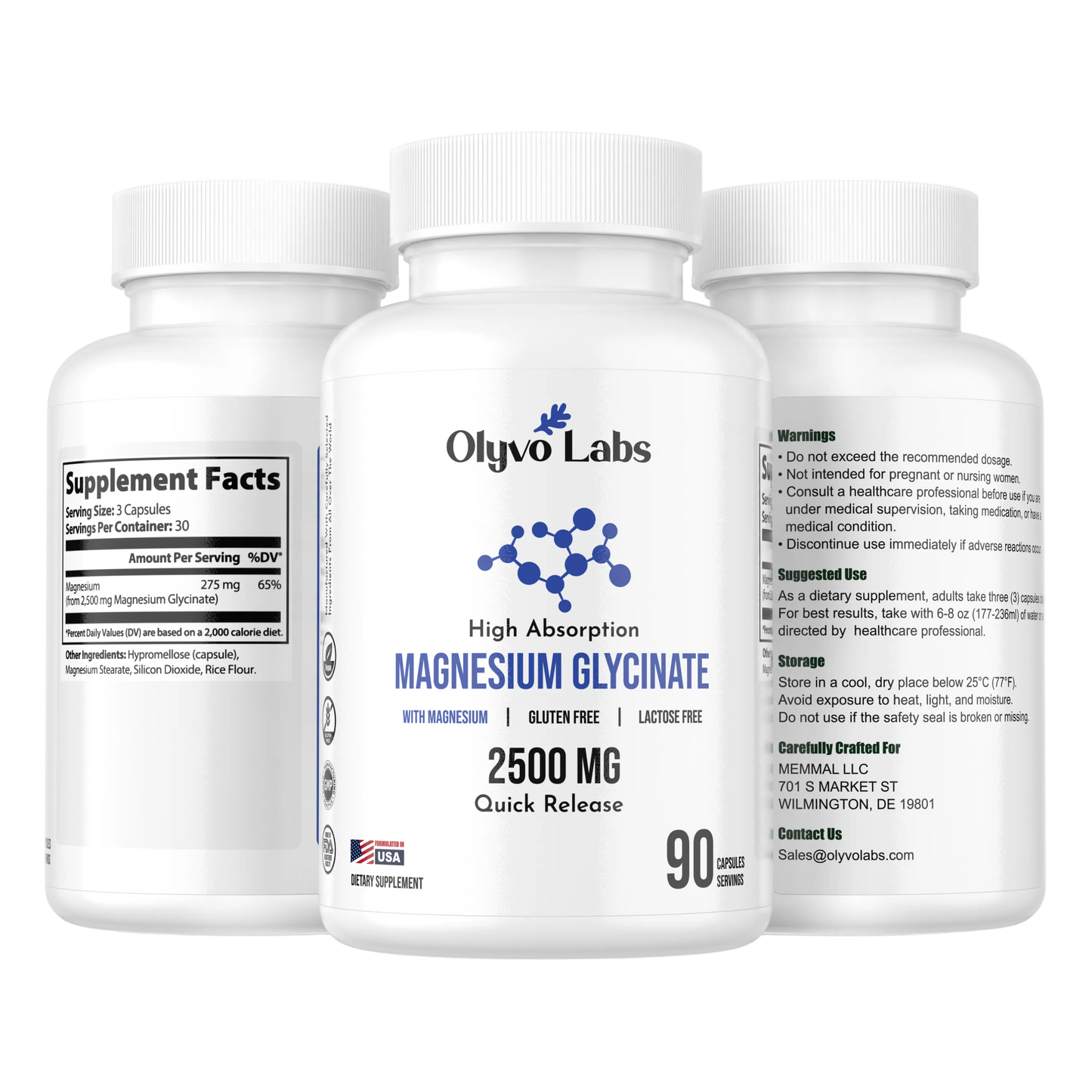 HIGH ABSORPTION MAGNESIUM GLYCINATE