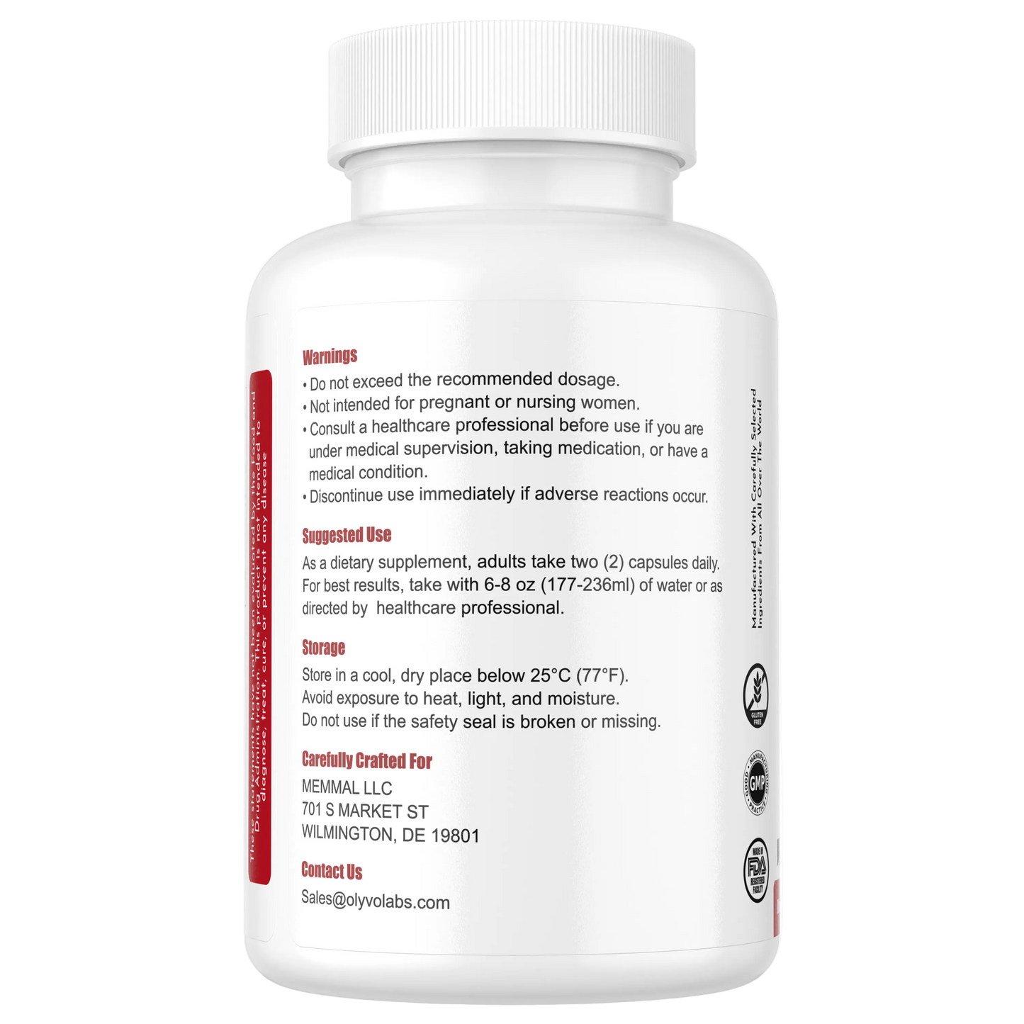 BERBERINE QUICK RELEASE CAPSULES- 60 CAPSULES