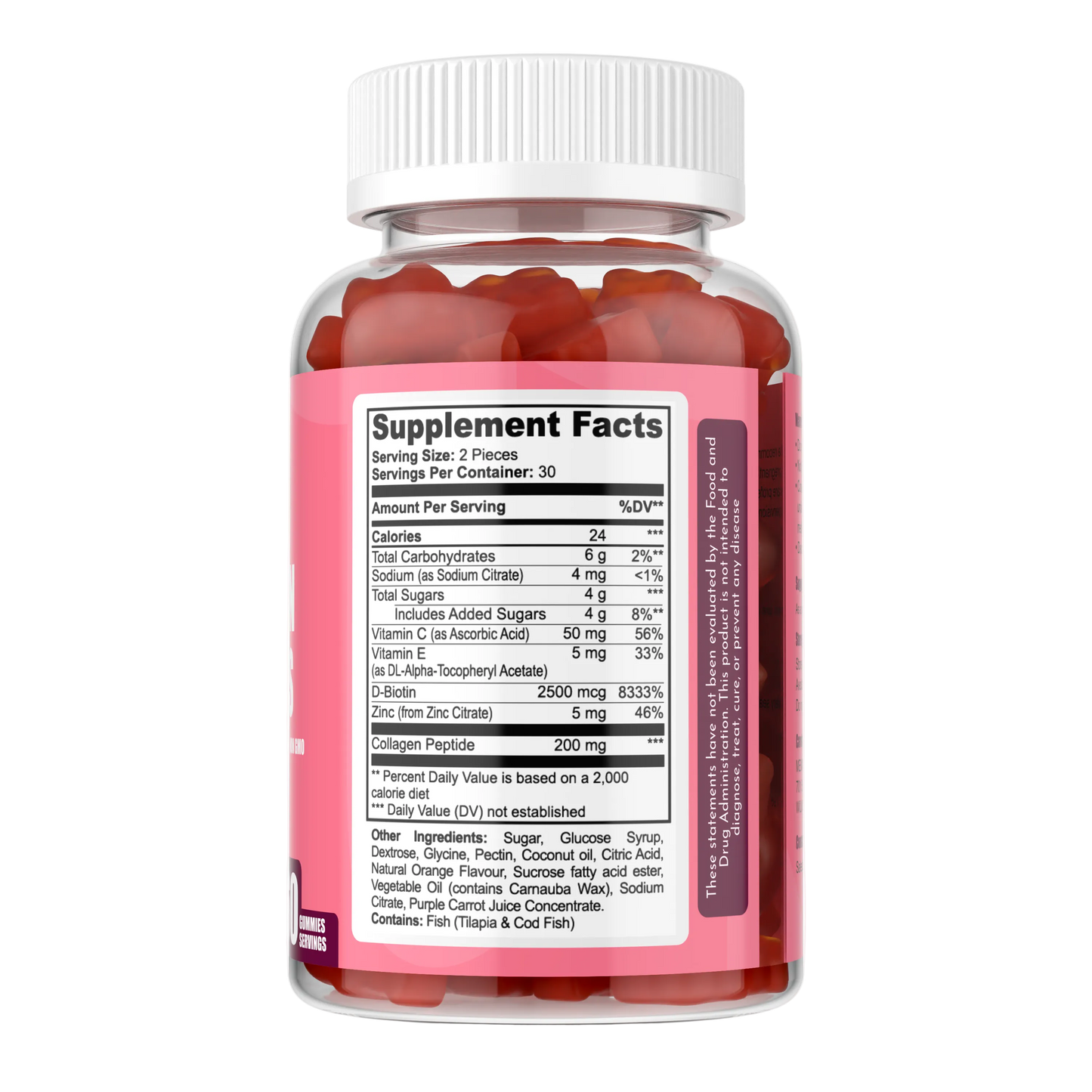 ADULT COLLAGEN GUMMIES- 60 GUMMIES