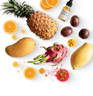<p>Extractos de frutas naturales</p>